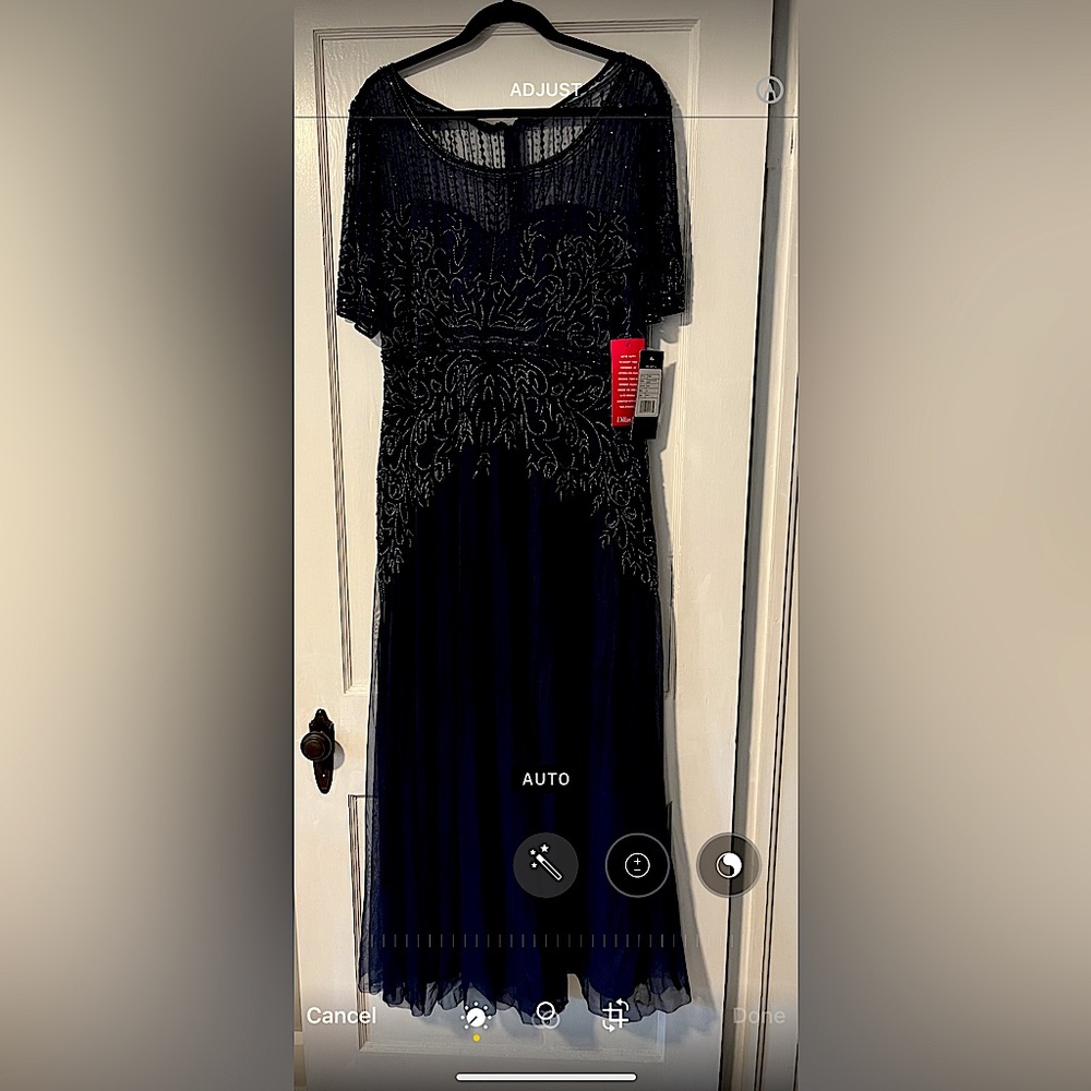 Mother of the bride beaded gown. Never worn